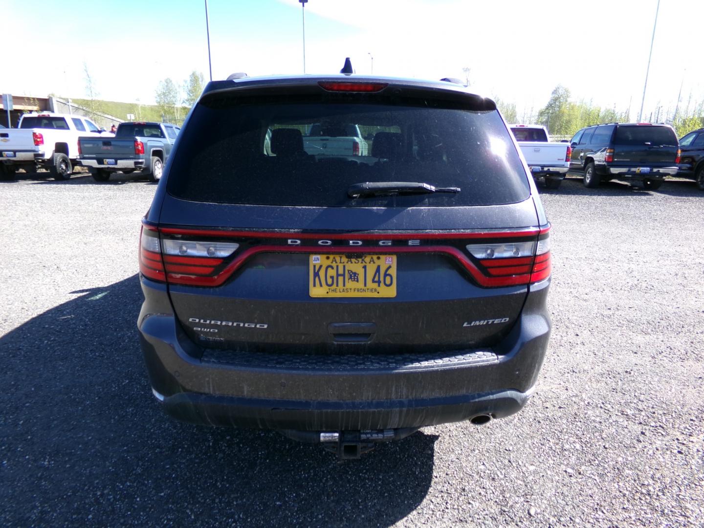 2016 Black /Black Dodge Durango Limited AWD (1C4RDJDG4GC) with an 3.6L V6 DOHC 24V engine, 8A transmission, located at 2630 Philips Field Rd., Fairbanks, AK, 99709, (907) 458-0593, 64.848068, -147.780609 - Photo#3